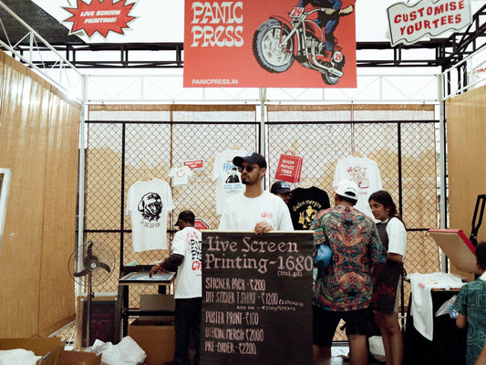 Panic Press at India Bike Week 2024