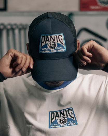 Panic Trucker Cap | Premium embroidered mesh cap