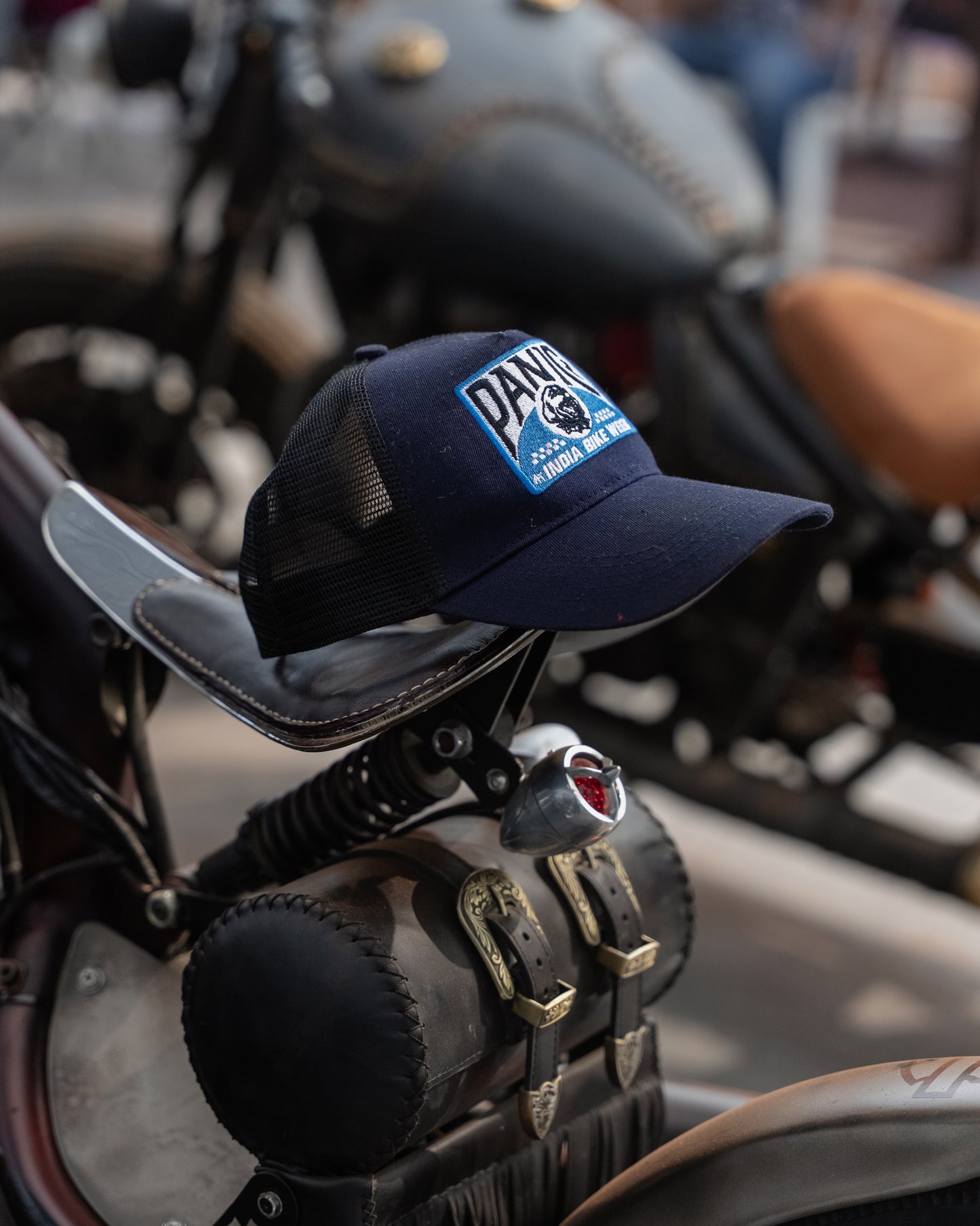 Panic Trucker Cap | Premium embroidered mesh cap